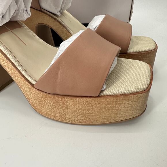 DOLCE VITA New in Box Wallis Platform Heel Sandal in Cafe // 10 - Picture 7 of 14